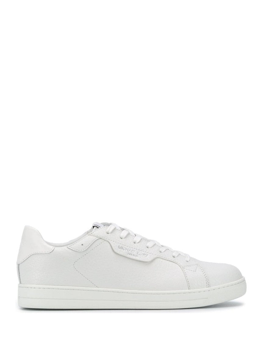 Michael Kors Keating Minimalist White Leather Sneakers