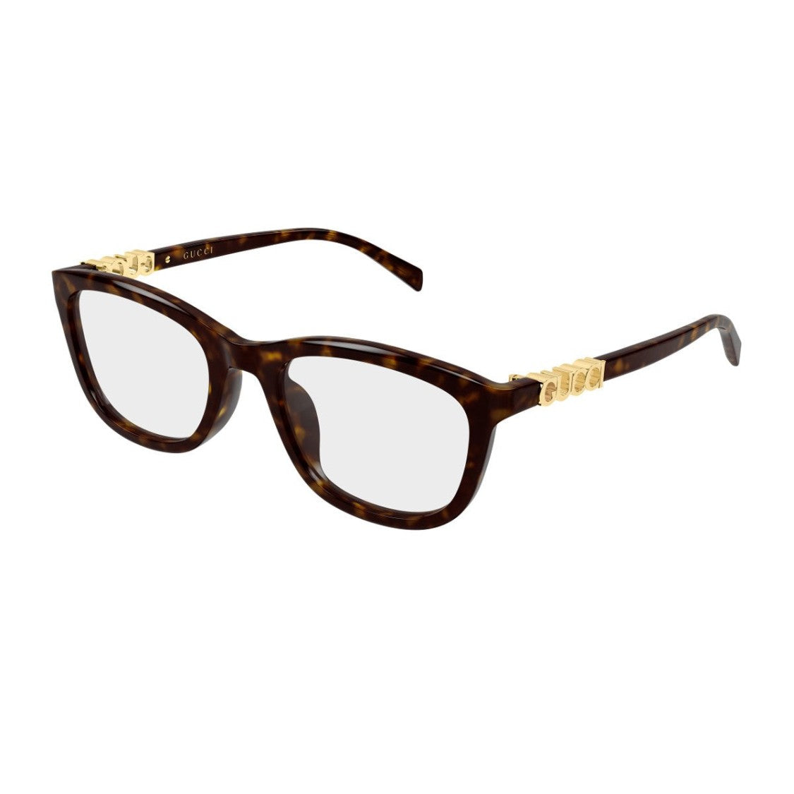 Gucci Havana Gg2035oa Recycled Acetate Rectangular Sunglasses
