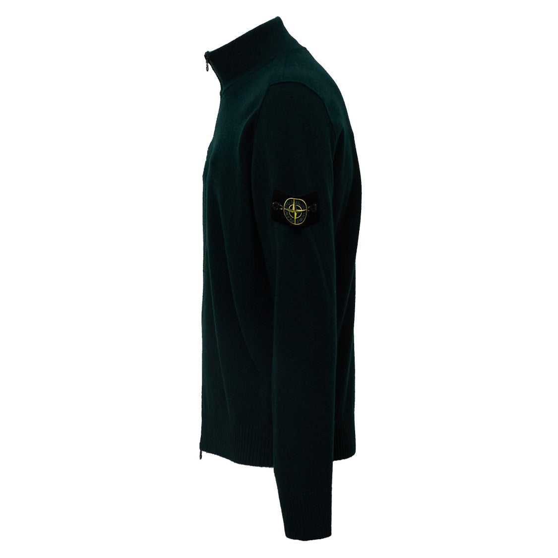 Stone Island High Collar Zip Cardigan