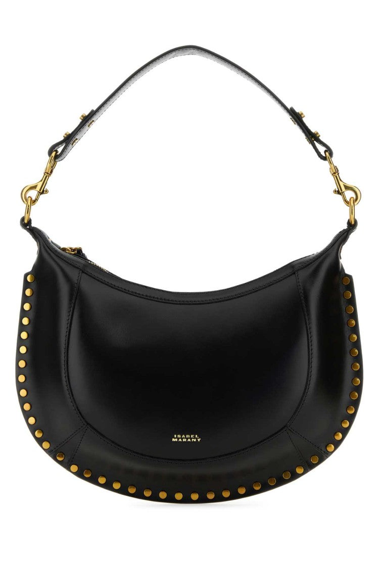 Isabel Marant Black Leather Naoko Handbag