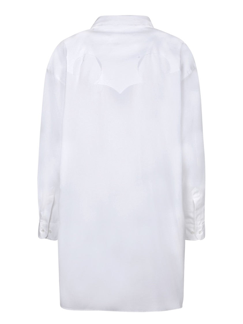 Maison Margiela White Cotton Dress Shirts