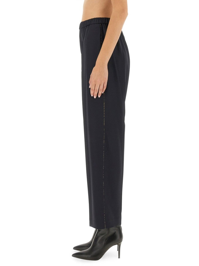 Fabiana Filippi Straight Leg Pants With Refined Silhouette