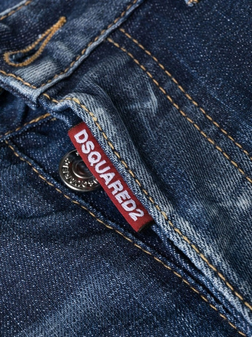 Dsquared2 Straight Jeans With Five-Pocket Design