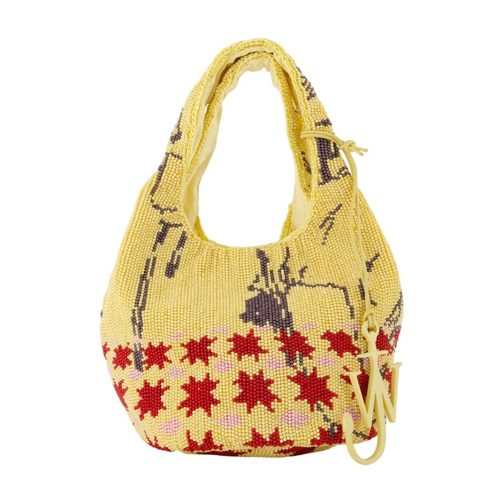 J. W. Anderson Intricately Beaded Mini Shoulder Bag With Decorative Charm