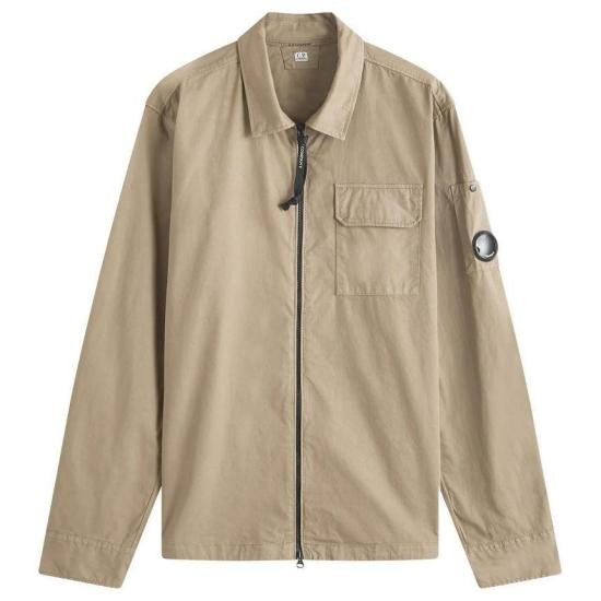 C.P. Company Lightweight Minimalist Jacket With Circular Lens Detail