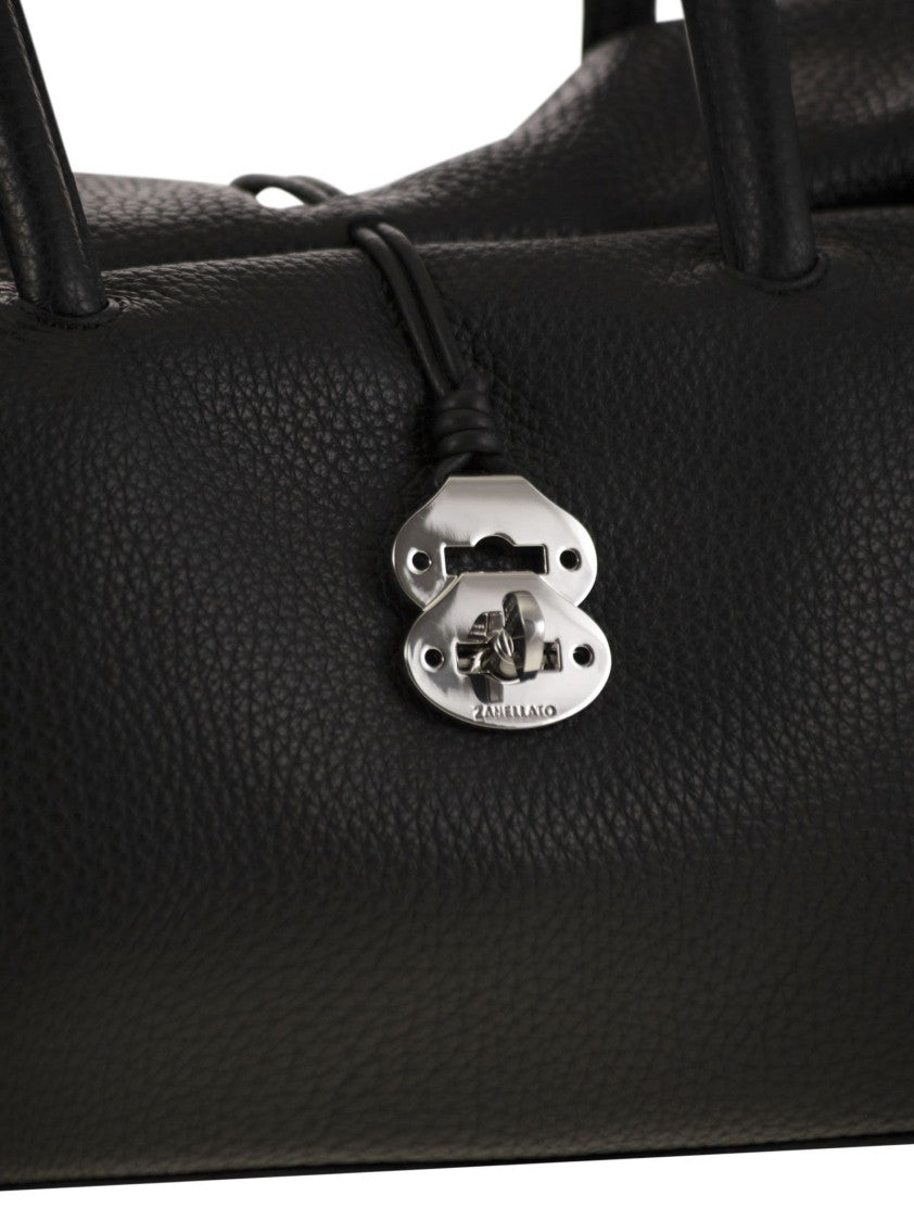 Zanellato Dotta Centauro - Grained Leather Bag Xl