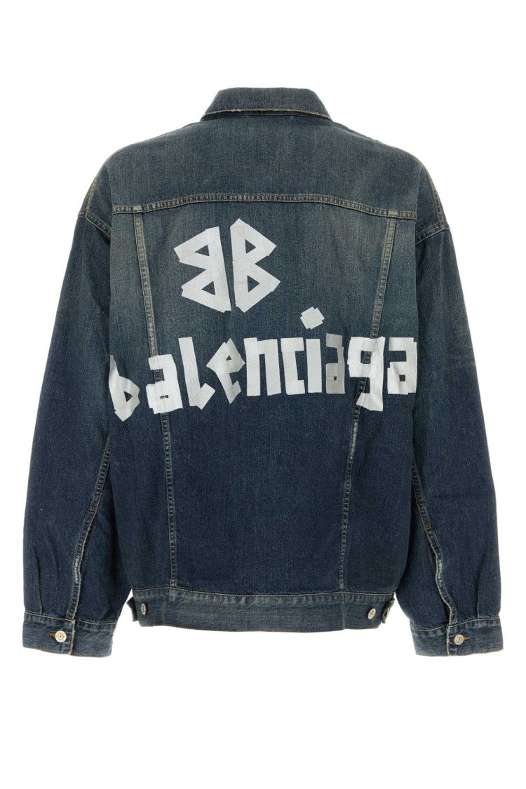 Balenciaga Denim Oversize Jacket