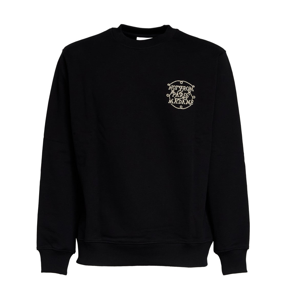 Drôle De Monsieur Slogan Tresses Sweatshirt