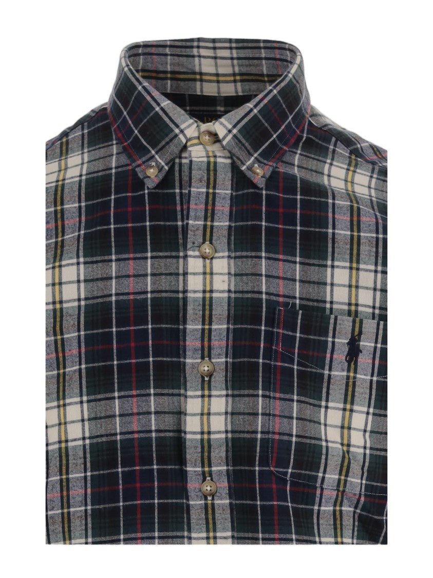Polo Ralph Lauren Multi Checkered Button-Down Cotton Casual Shirt