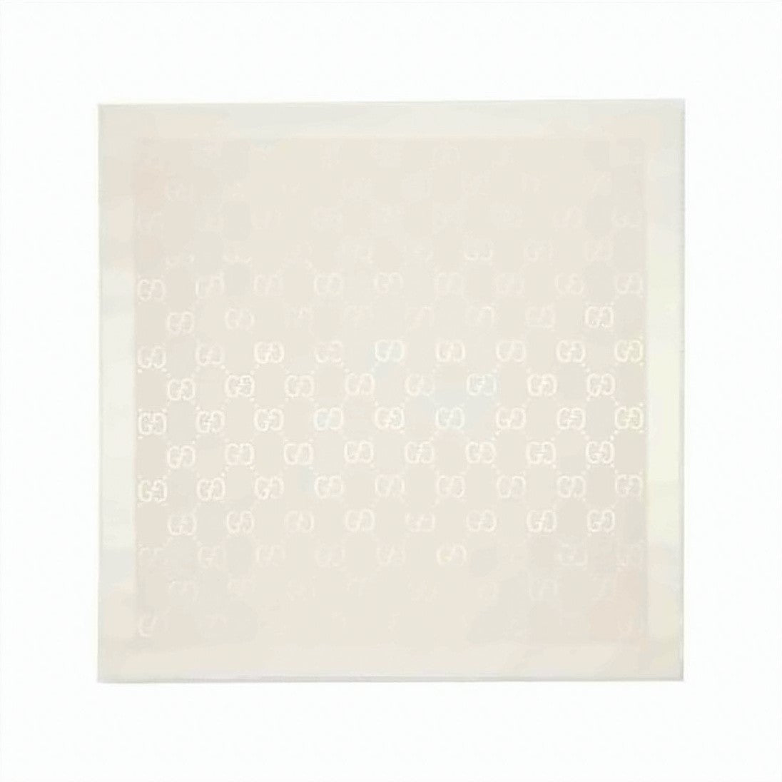 Gucci Jacquard Pattern Silk And Wool Blend Shawl