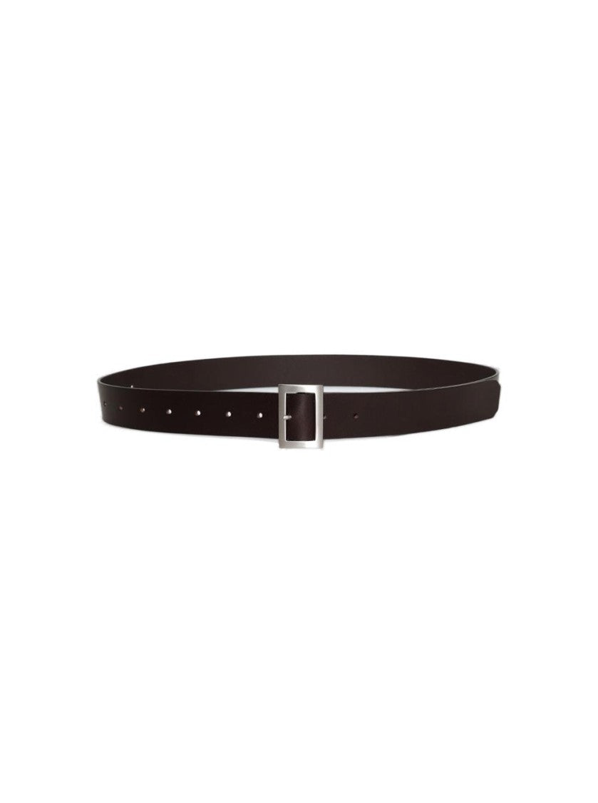 Rick Owens Stooges Belt Mahogany