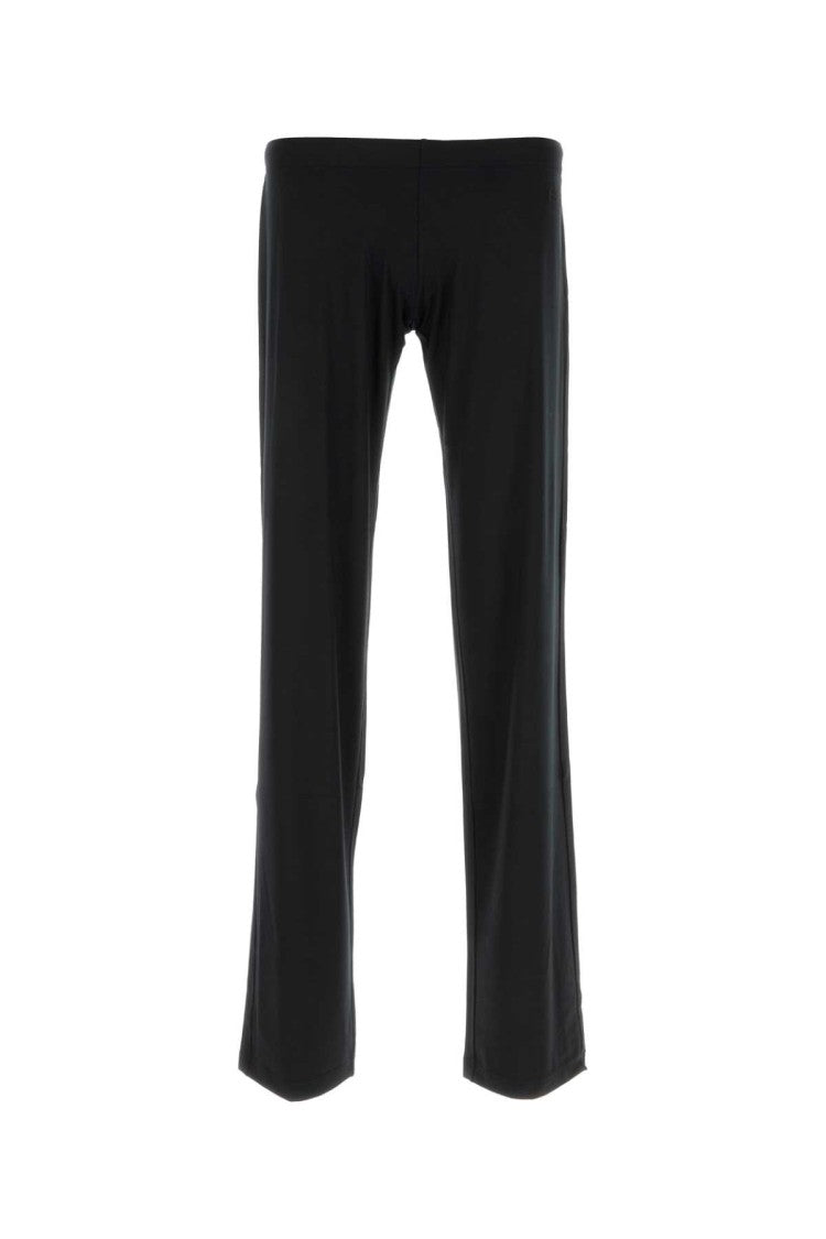 Balenciaga Black Stretch Modal Joggers
