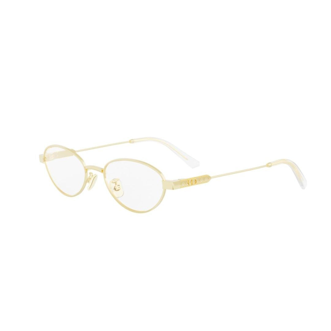 Dior Cannageo B3u Refined Oval Metal Frame Sunglasses