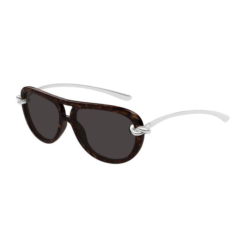 Bottega Veneta Bv1418s Signature Icons Aviator Sunglasses