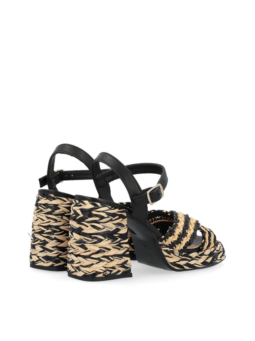 Castaner Valeria Rafia Woven Sandals