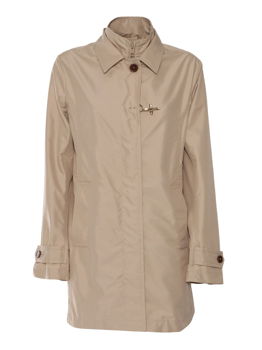 Fay Tailored Front Closure Coat