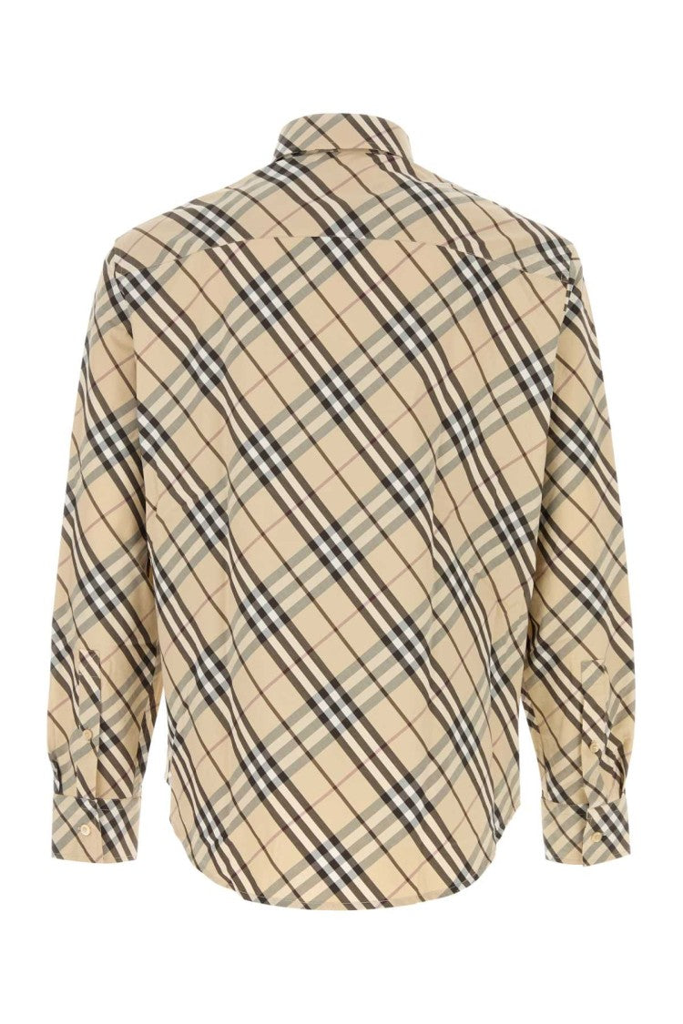 Burberry Embroidered Poplin Shirt