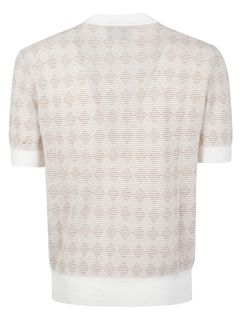 Ballantyne Diamonds Cotton-Blend Patterned Sweater