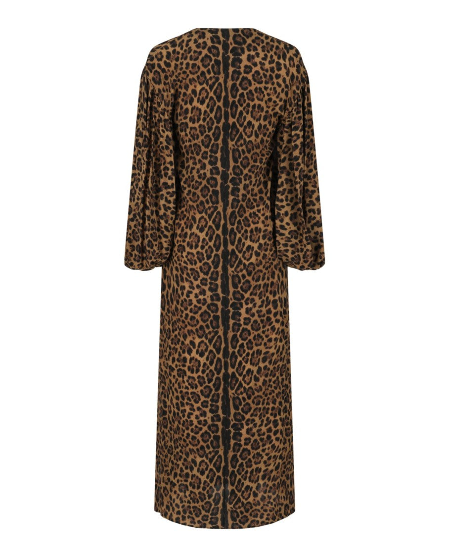 Valentino Escape Leopard Print Kaftan