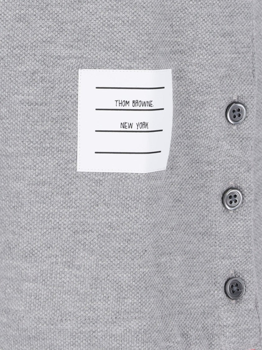 Thom Browne Mini Knit Dress – Grey