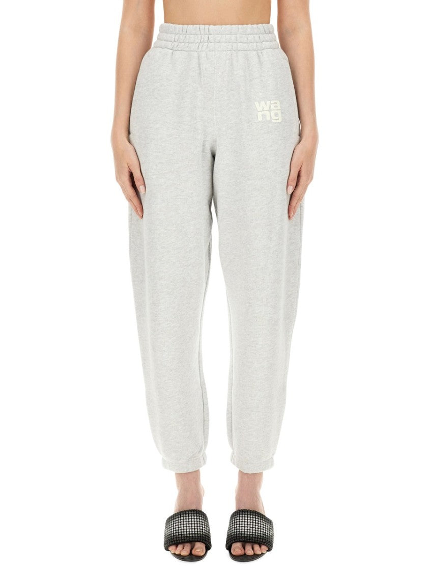 T By Alexander Wang Jogging Pants With Logo