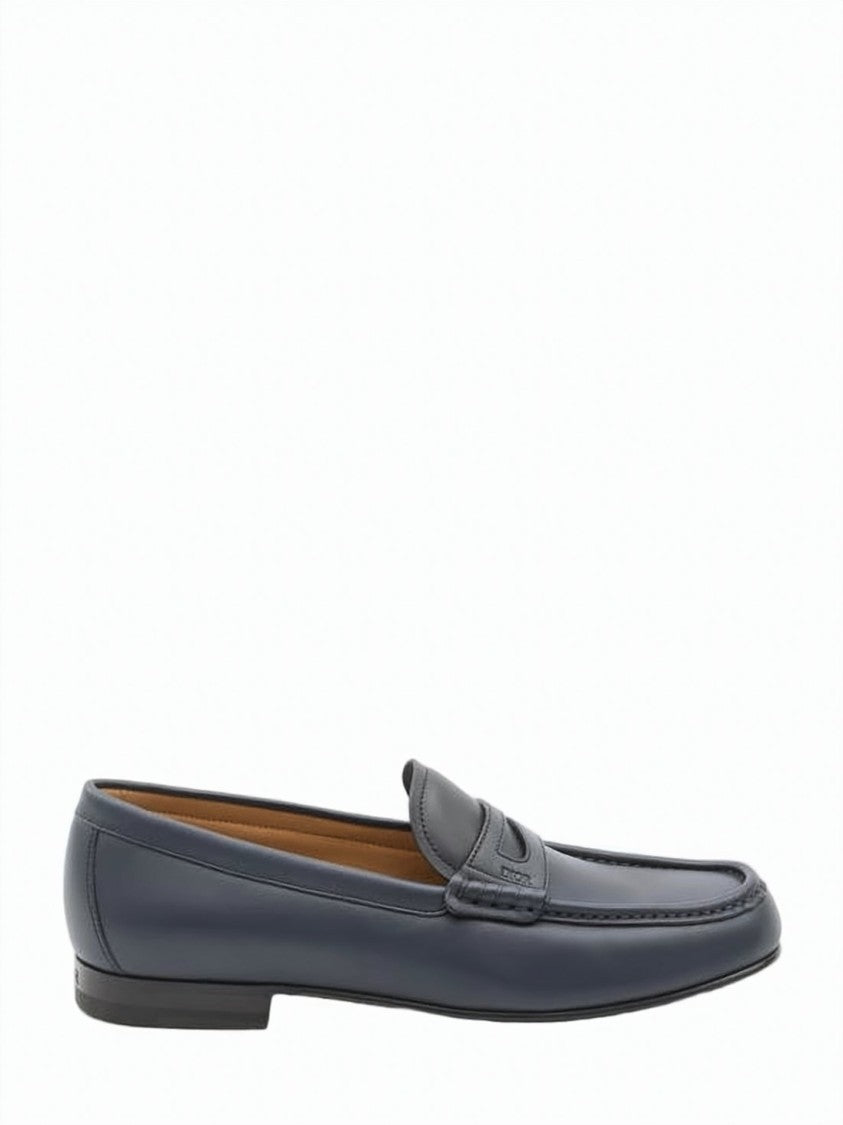 Dior Penny Loafers Crafted From Calf Leather With Lambskin Lining