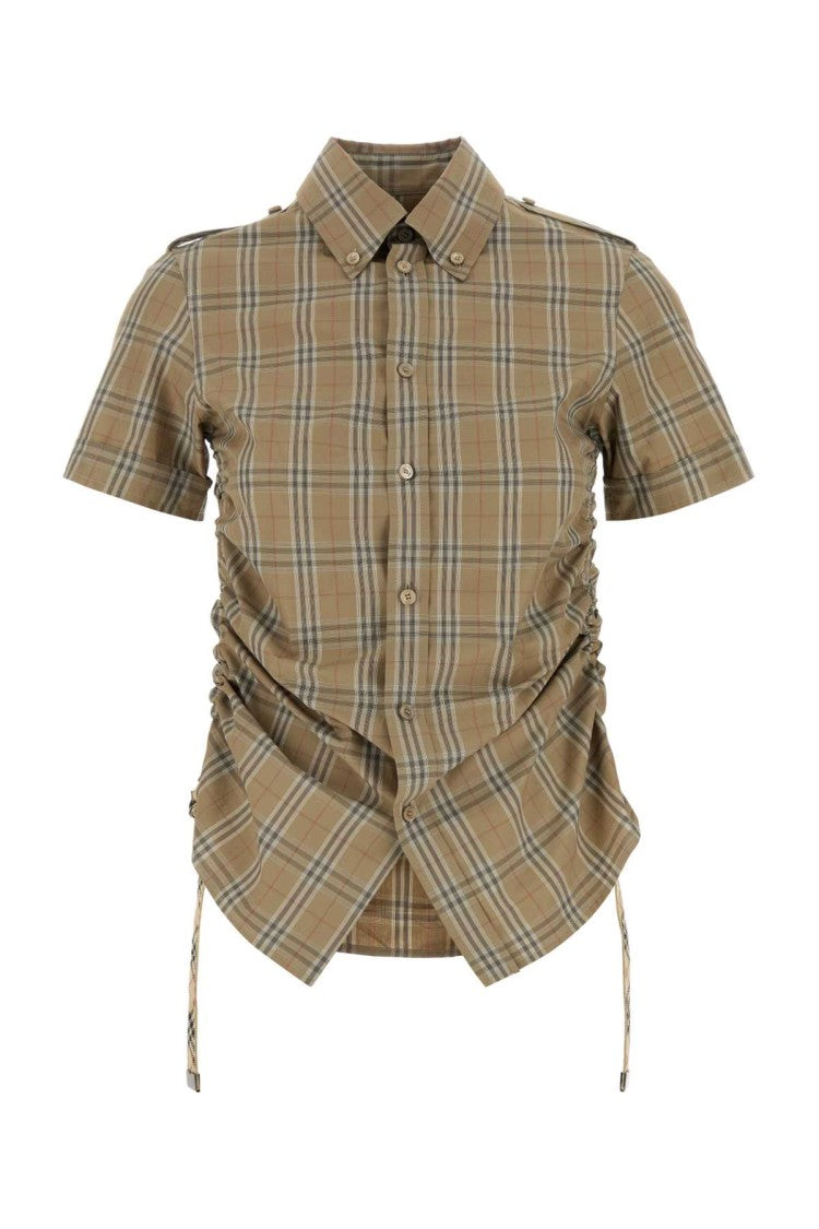 Burberry Embroidered Poplin Shirt