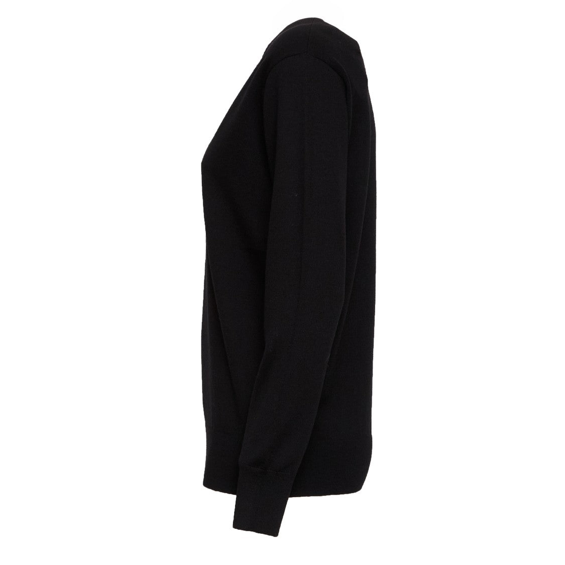 Dries Van Noten Tuomas V Neck Strass Knit Sweater