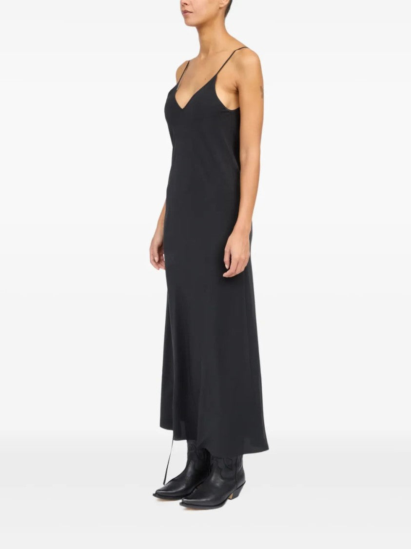 Mm6 By Maison Margiela Silk Maxi Dress