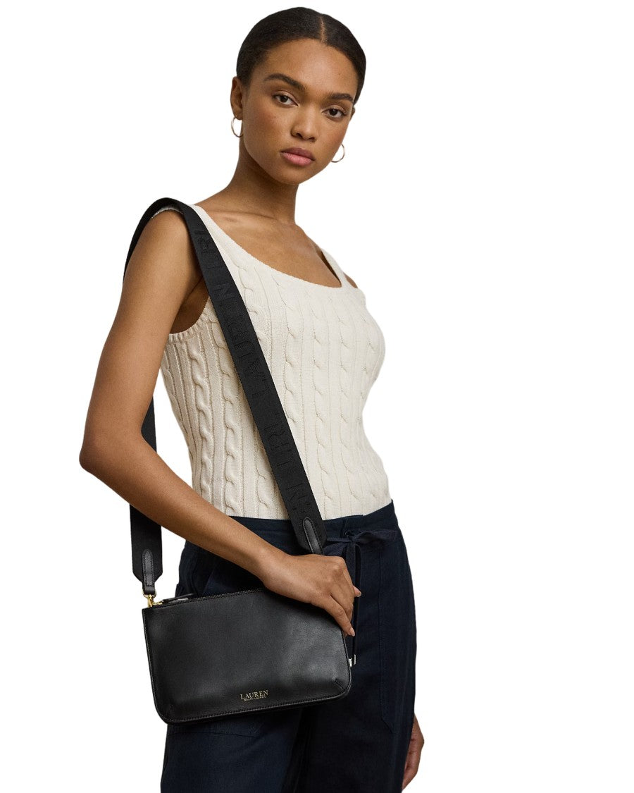 Lauren Ralph Lauren Medium Crossbody Bag With Smooth Leather
