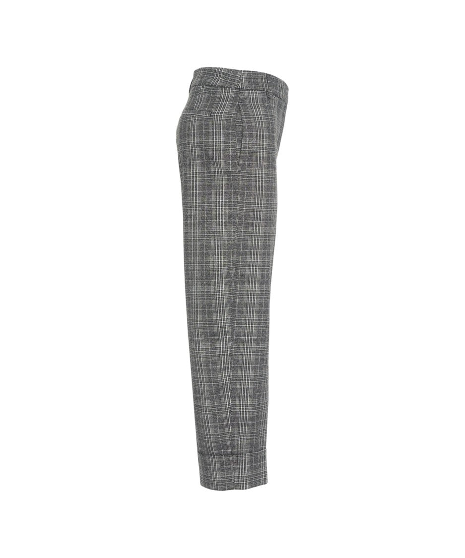 Liu Jo Glencheck Trousers