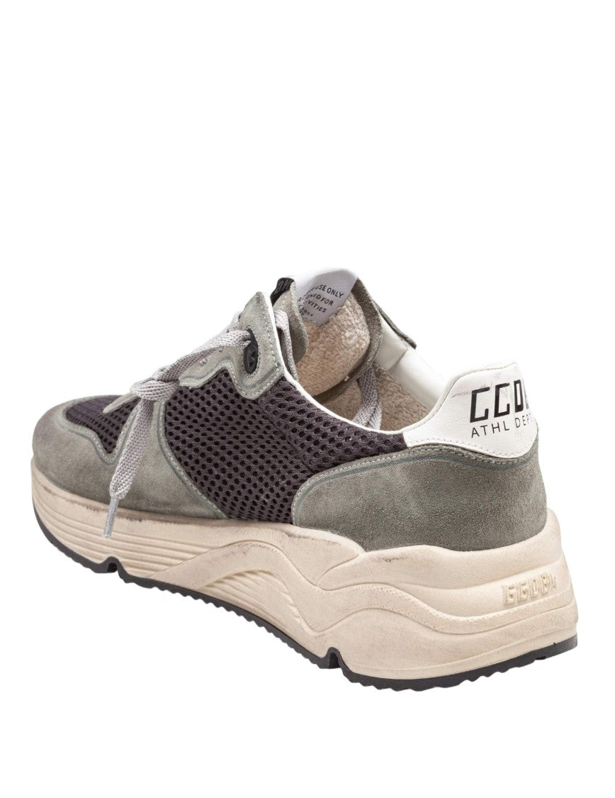 Golden Goose Running Sneakers In Suede