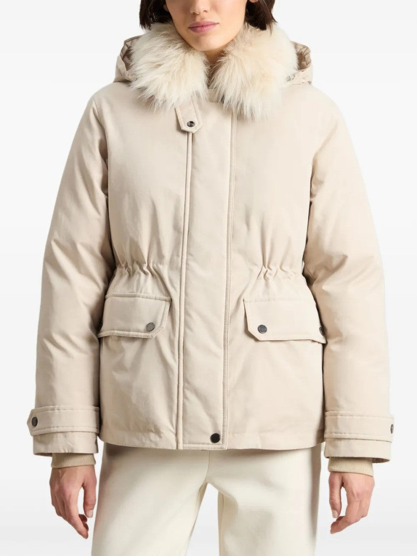 Woolrich Beige Cotton-Polyester Blend Jacket