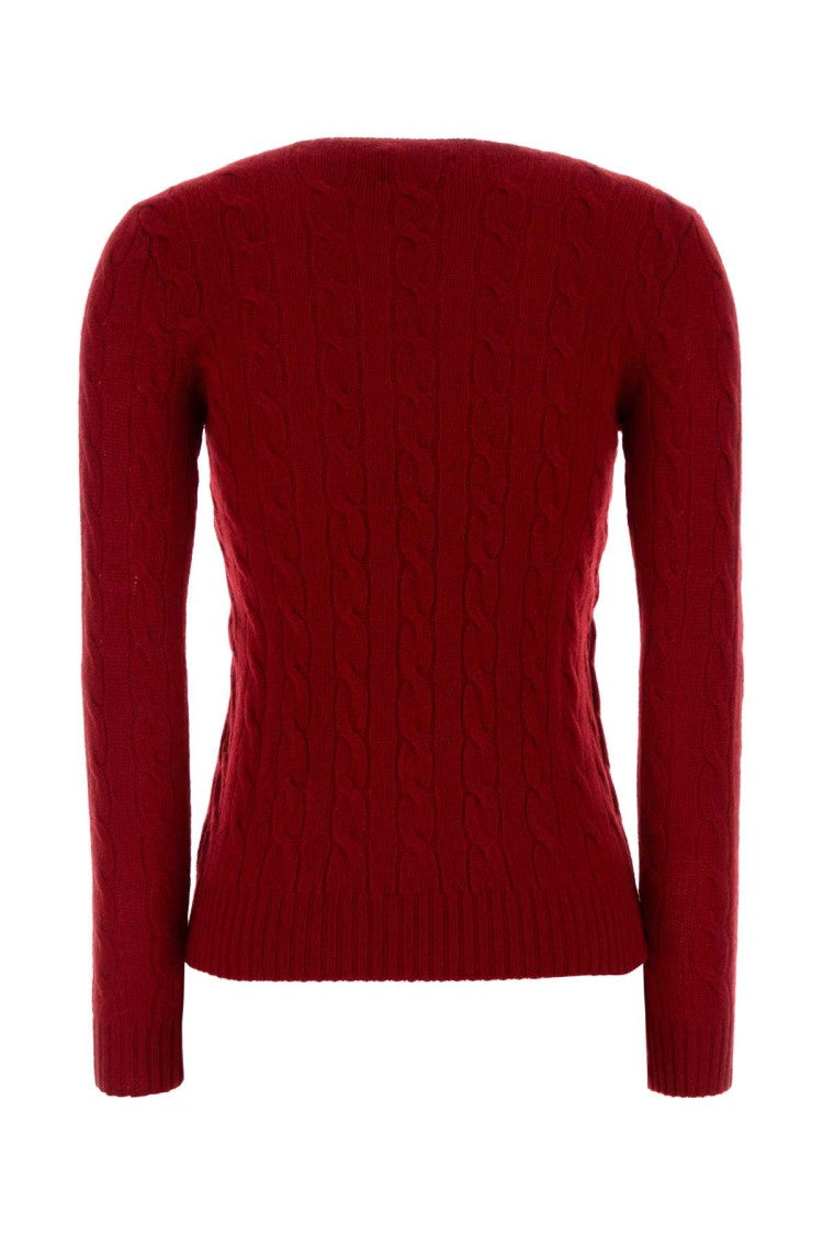 Polo Ralph Lauren Red Wool Blend Sweater