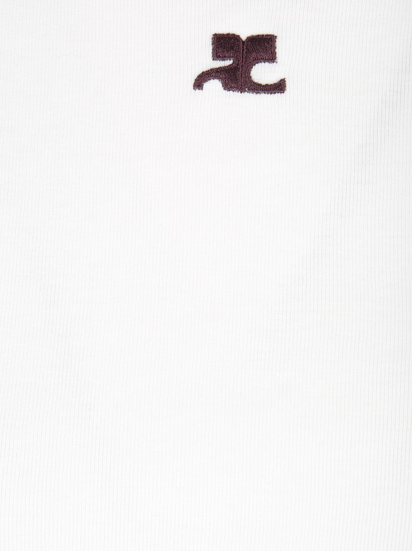 Courrèges Signature Contrast T-Shirt