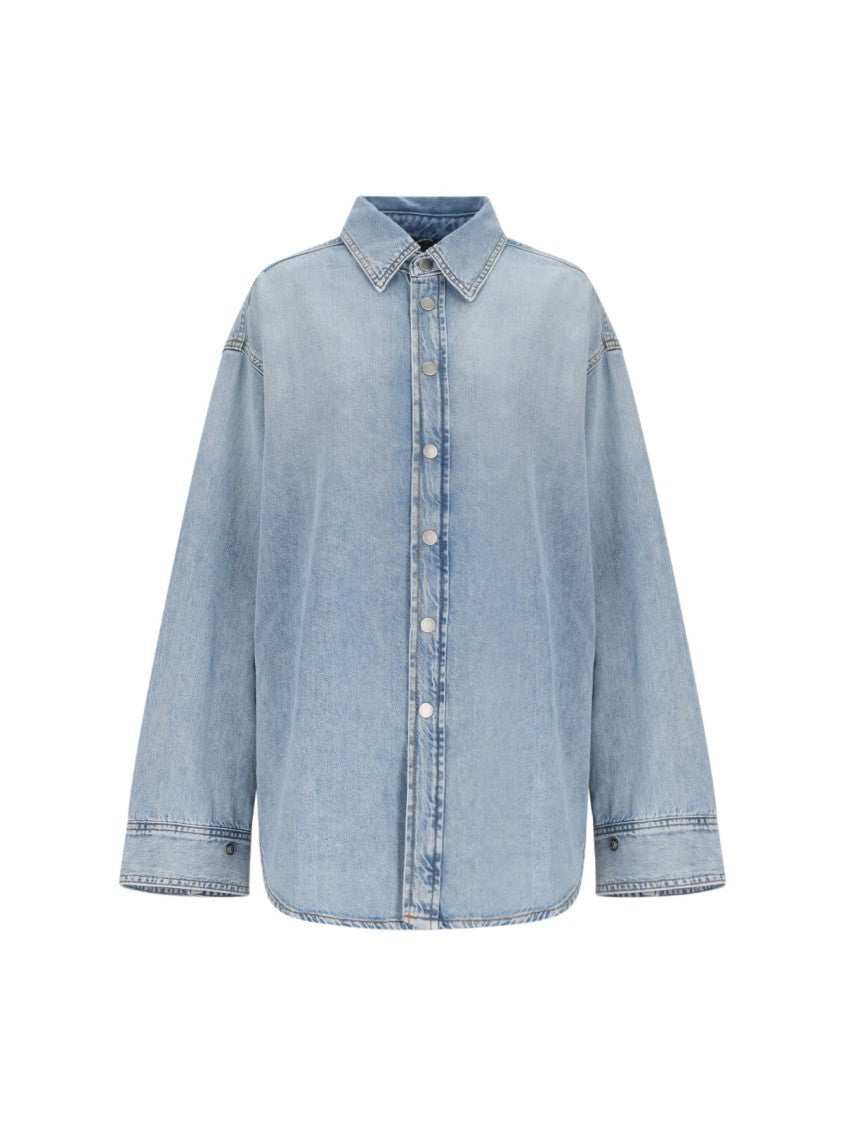 Haikure Denim Shirt – Blue