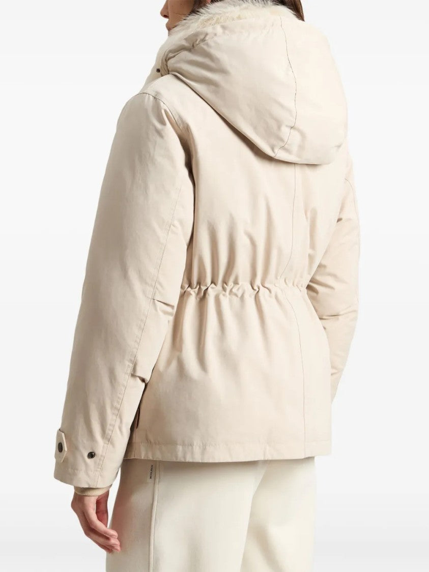 Woolrich Beige Cotton-Polyester Blend Jacket