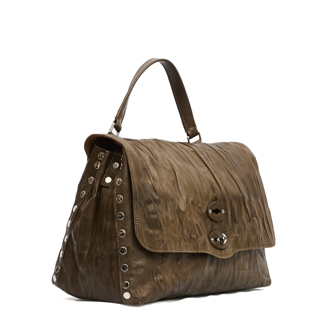 Zanellato Postina M Plissè Green Hunter Bag