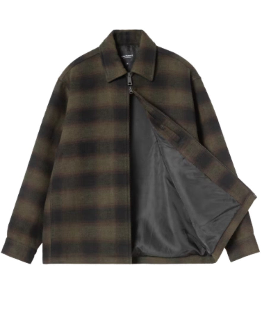Carhartt Wip Cypress Alton Checked Twill Zip Jacket
