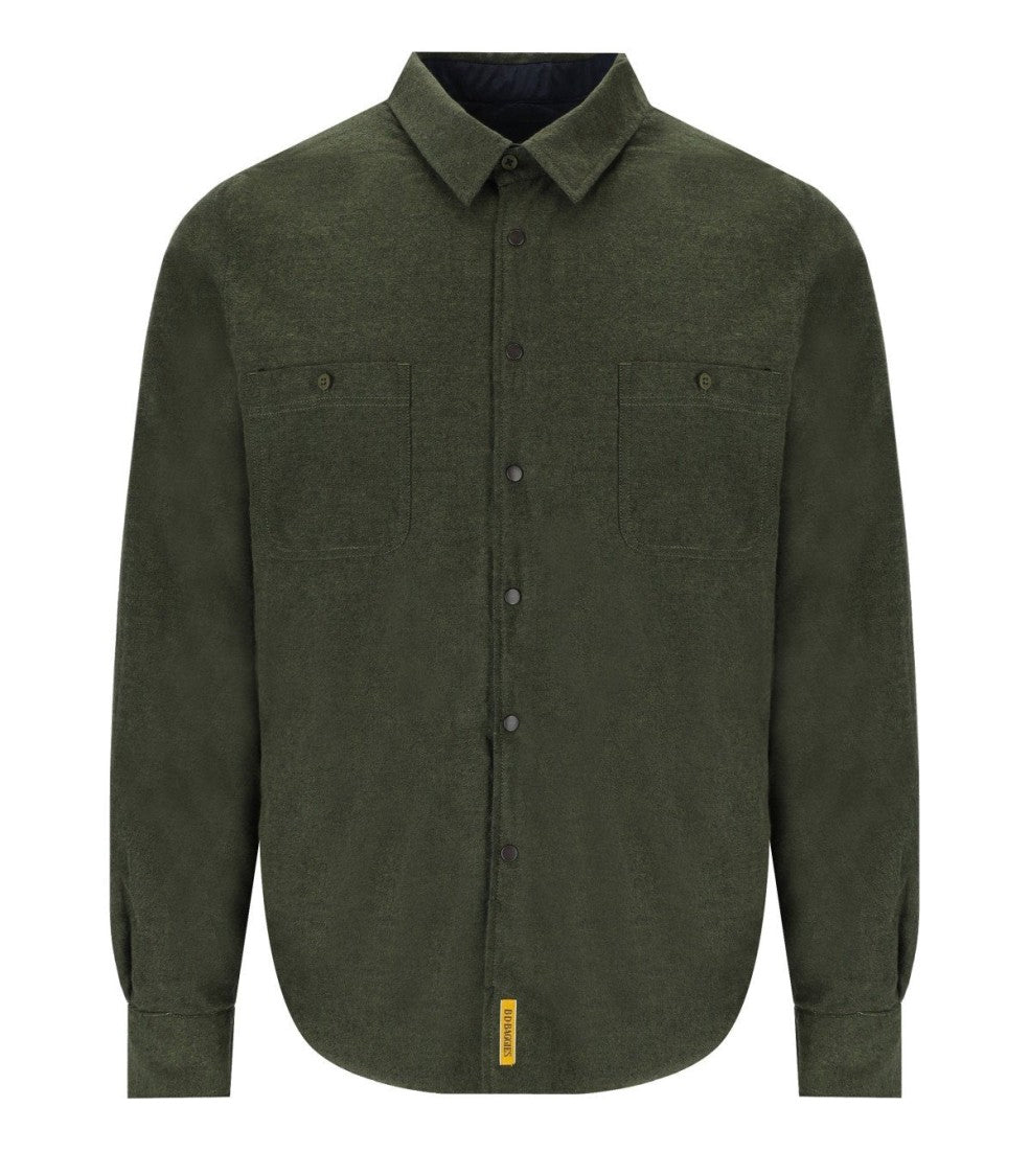 B-D Baggies Baltimora Blue And Green Reversible Overshirt