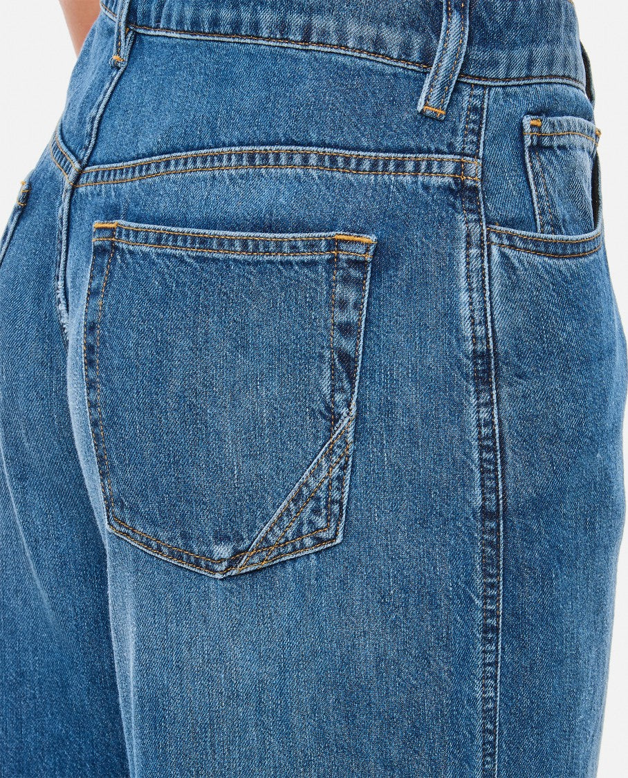 3X1 Wide-Leg 5-Pocket Denim Jeans