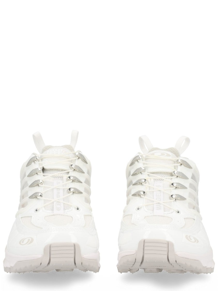 Mm6 By Maison Margiela X Salomon White Polyamide-Blend Acs Pro Sneakers