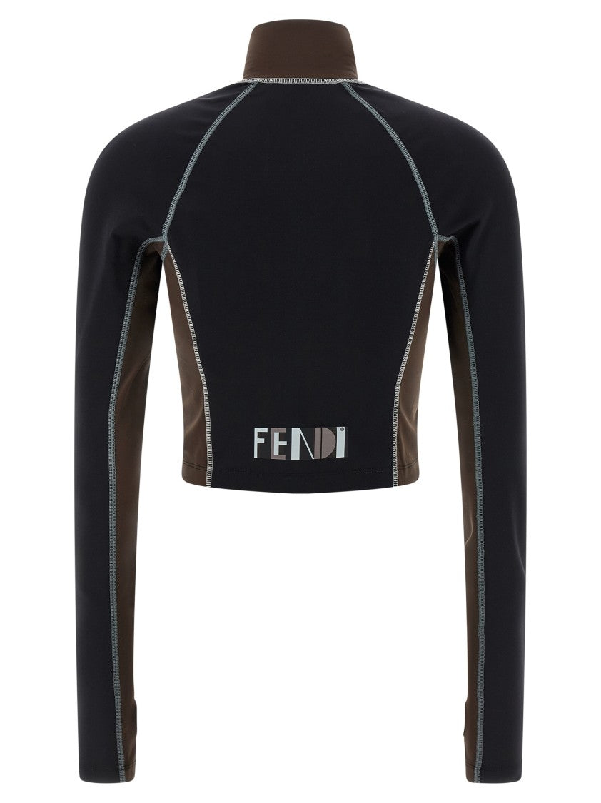 Fendi 'Color Block' Top