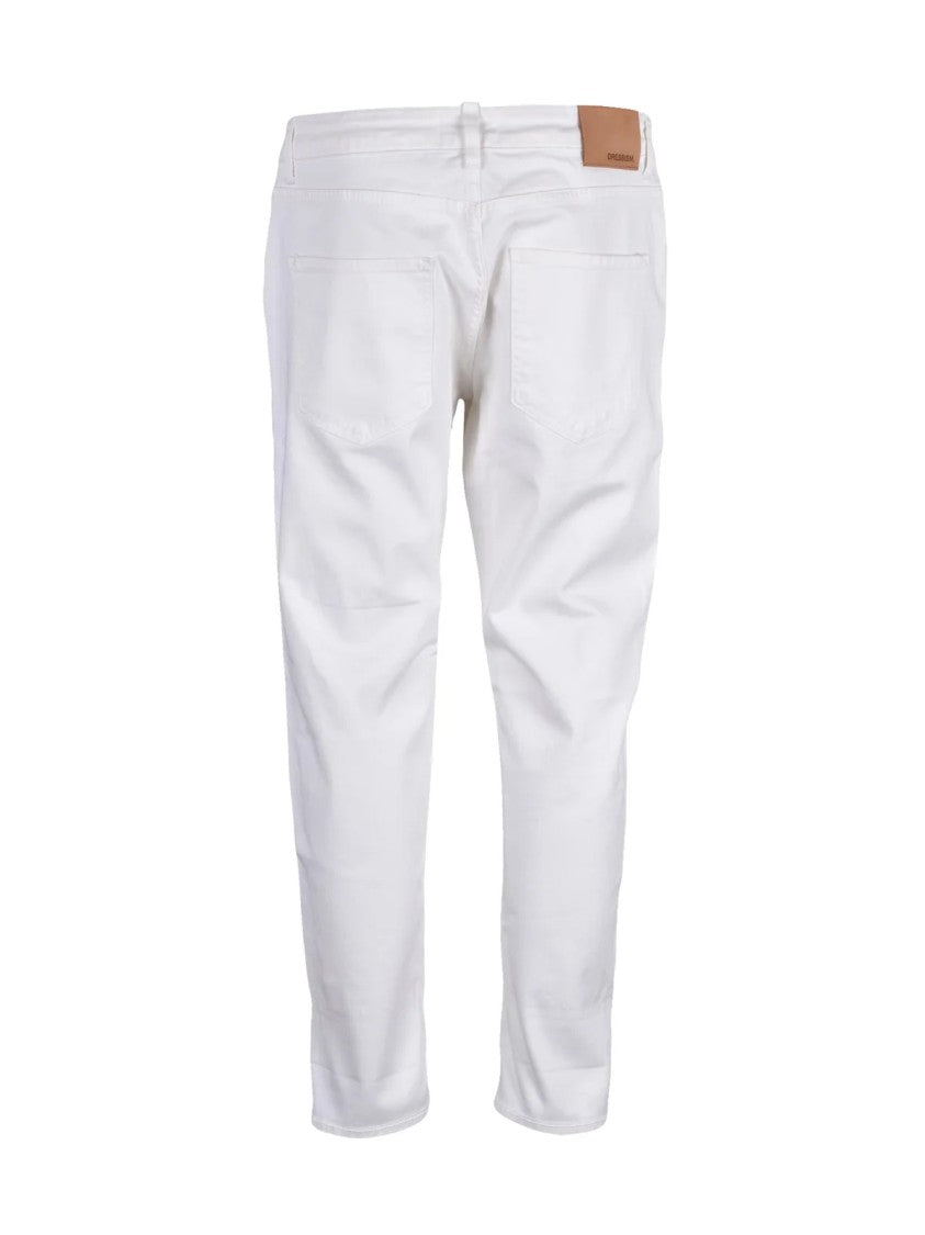 Dressism. White Men Cotton Jeans