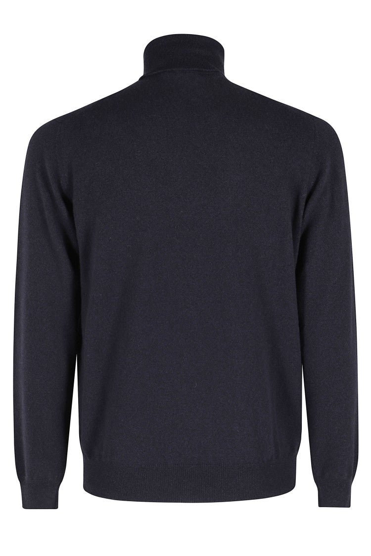 Filippo De Laurentiis Cashmere Blend High Collar Sweater