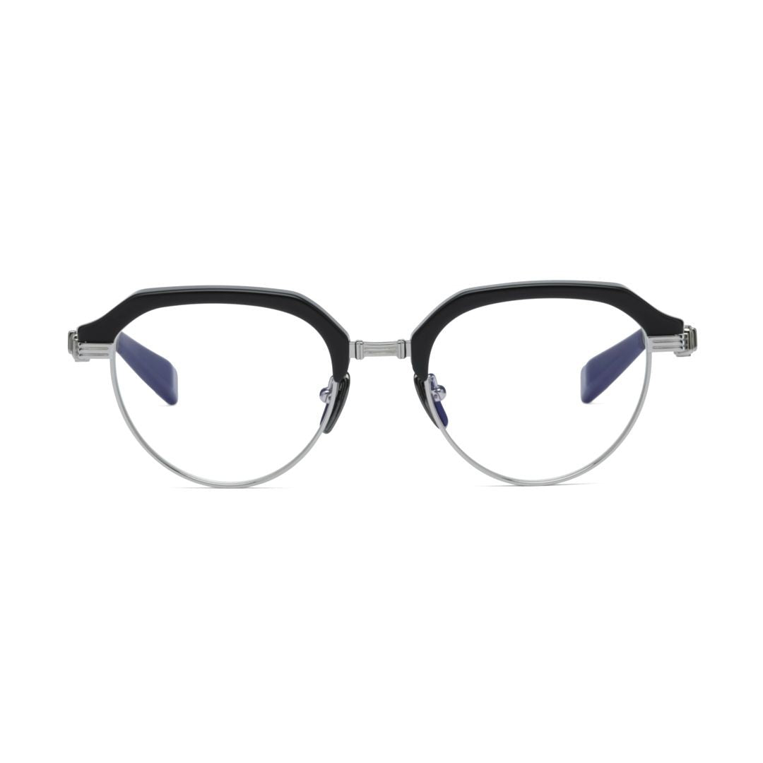 Balmain Admiral Half-Rim Eyeglasses