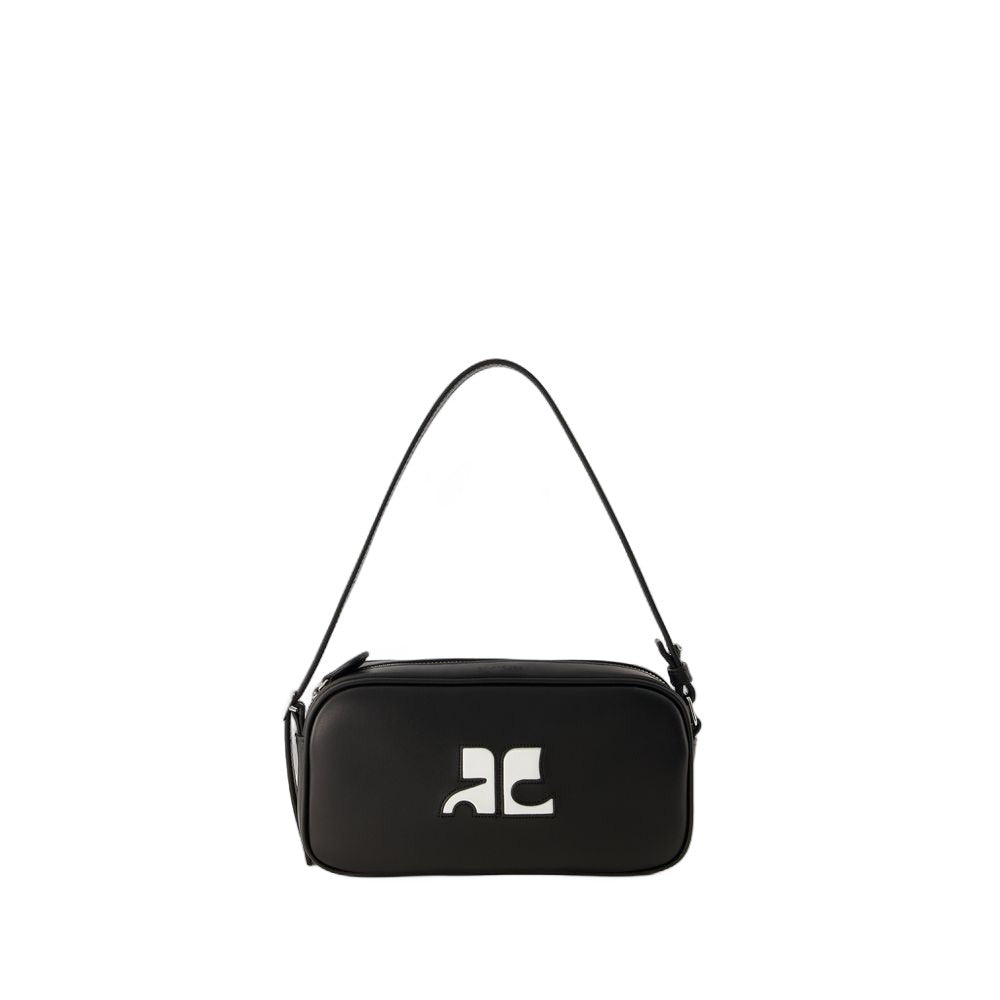 Courrèges Réedition Baguette Bag - Leather - Black