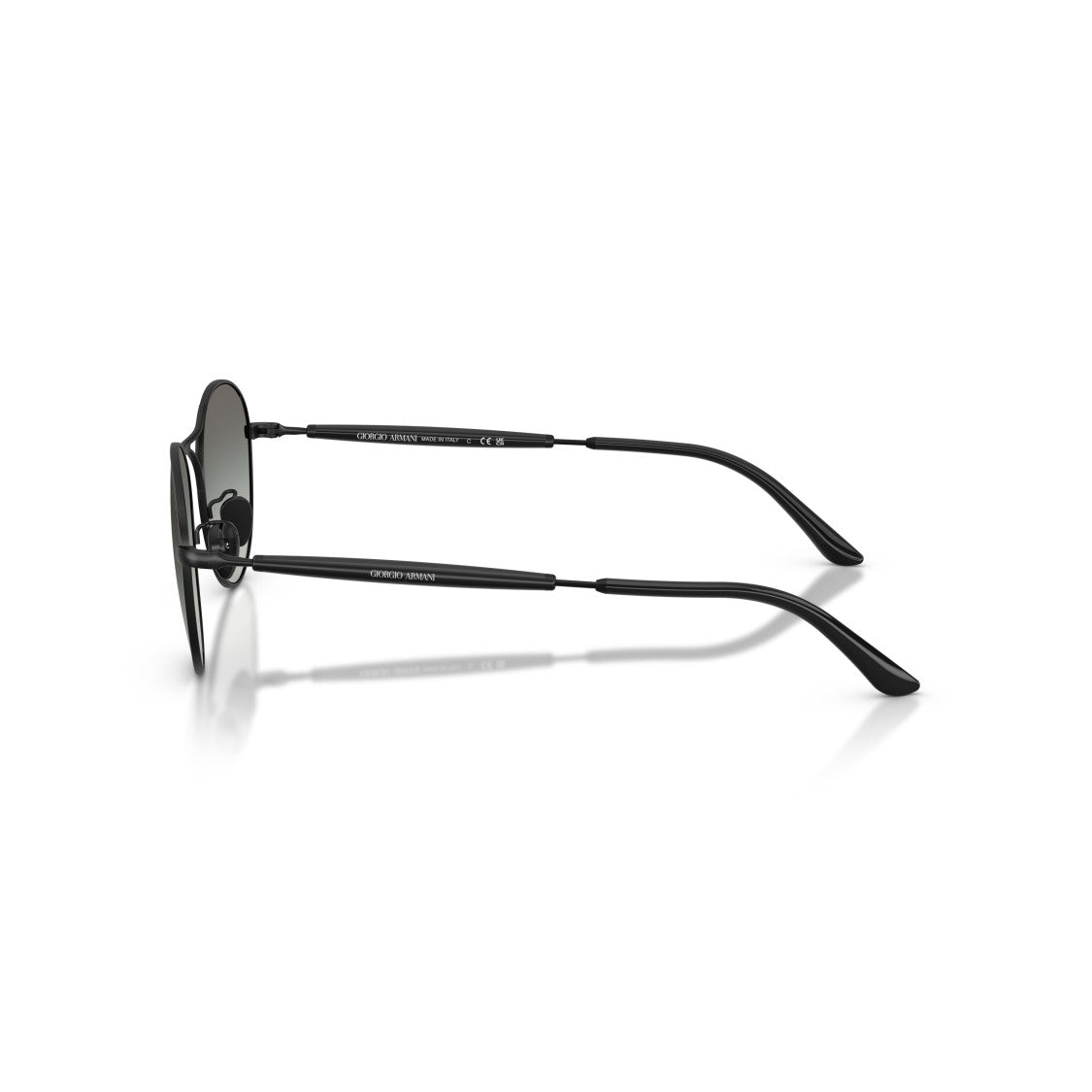 Giorgio Armani 0Ar6177 Round Gradient Lens Sunglasses With Double Bridge Design