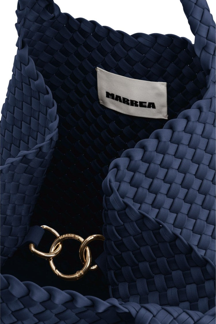 Marrea Neoprene Tote Bag With Unique Woven Texture