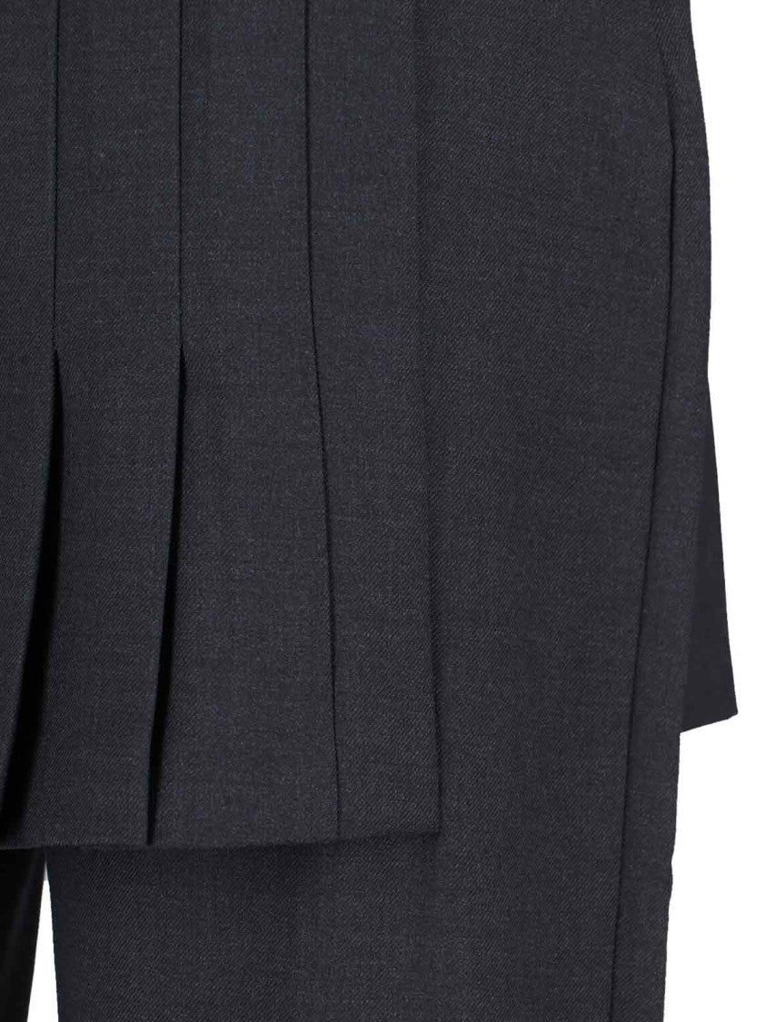 Paloma Wool Tailored Grey Trousers With Smooth Finish